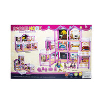 Casa de Muñecas Grande - Dream House con Accesorios y Muñecas - 4