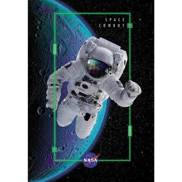 Rompecabezas Astronauta Vaquero Espacial Nasa Space Colle 200 Piezas