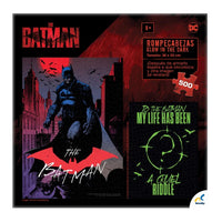 Rompecabezas Batman Brilla En La Oscuridad Pattinson 500 Pz - 2