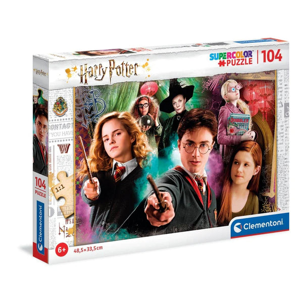 Rompecabezas clementoni modelo Harry Potter Aliados 104 Piezas