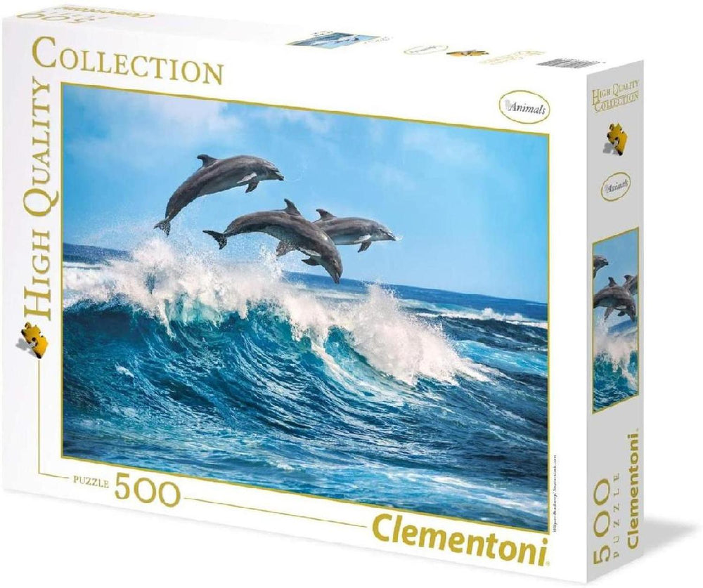 Rompecabezas Delfines 500 Pz Clementoni