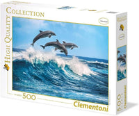 Rompecabezas Delfines 500 Pz Clementoni - 1