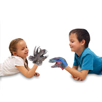 Títeres de Mano Cabeza de Dinosaurio Marionetas Hand Puppets - 8