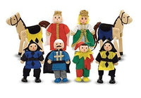CASTLE WOODEN FIGURE SET - 2