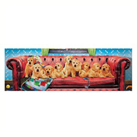 Rompecabezas Loungign Labs Panorámico Perritos 1000 Piezas - 2