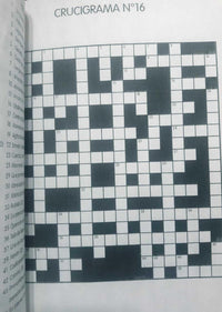 Libro Pasatiempos 20X27 Crucigramas - 2