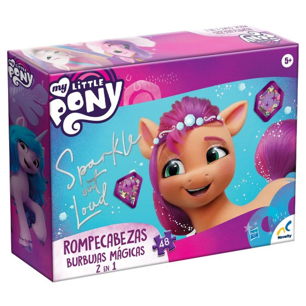 Rompecabezas 2 En 1 Más Burbujas Mágicas My Little Pony