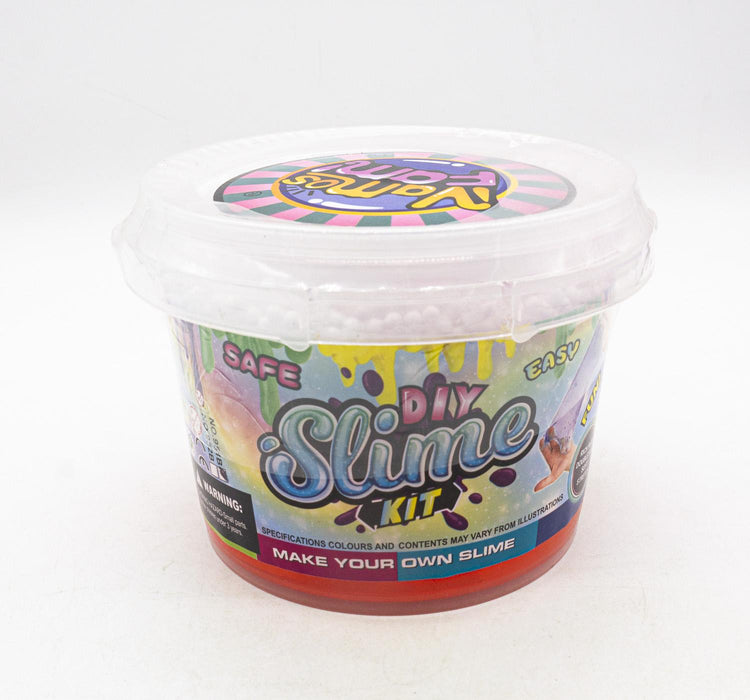 Slime Grande en Bote con Bolitas Cruch varios colores