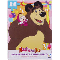 Rompecabezas Aterciopelado Masha y El Oso 24 Piezas - 3