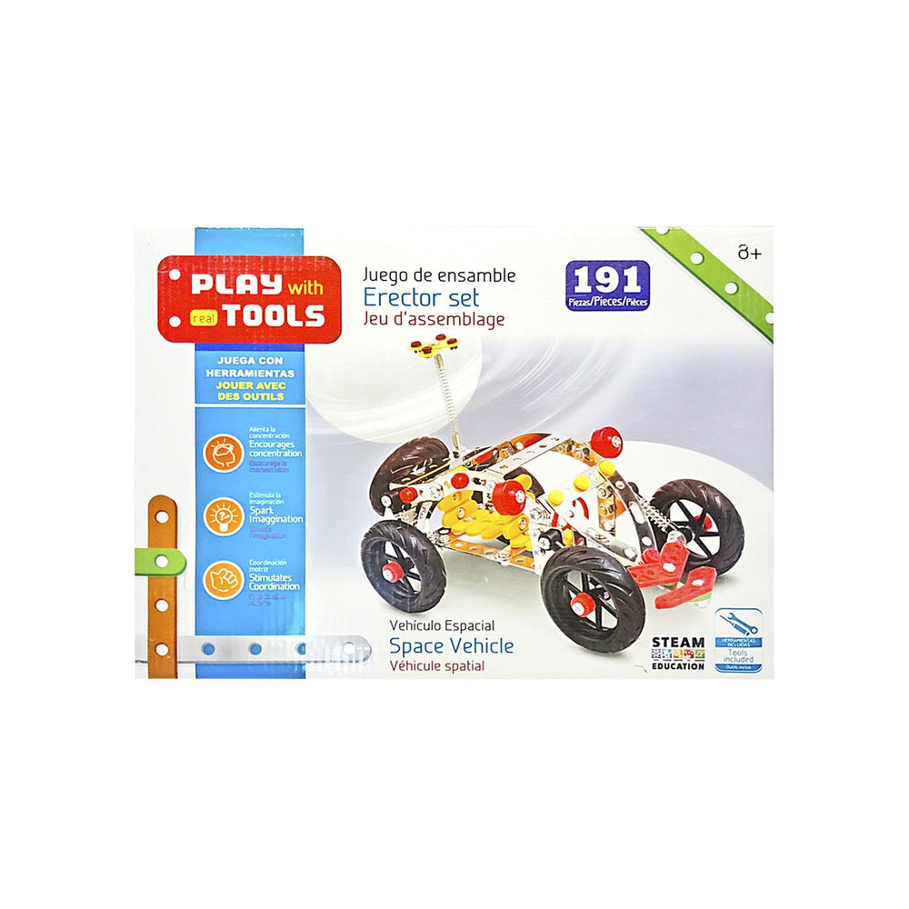 STEM Construcción Play With Tools Vehículo Espacial 191