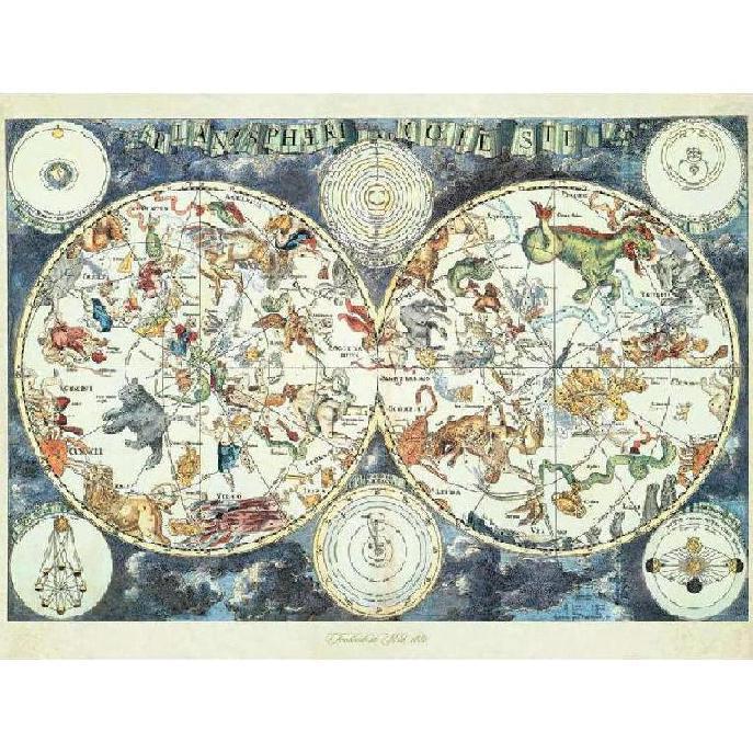 Rompecabezas Mapa Fantastico 1500 Piezas Ravensburger