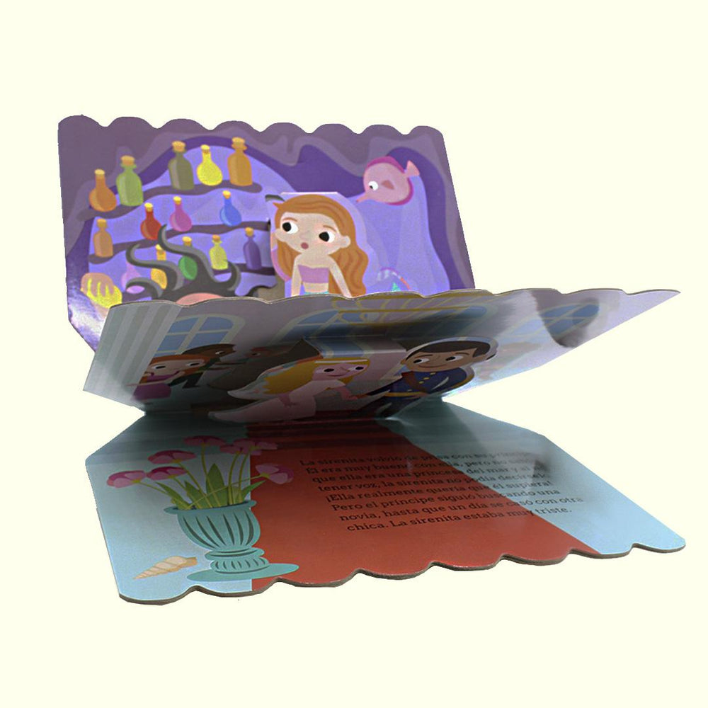 Libro 3D La Sirenita Mis Pop Up Favoritos Dreams Art