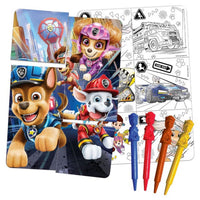 Tablero Doble Vista Con Crayones Paw Patrol armar Y Colorear - 1