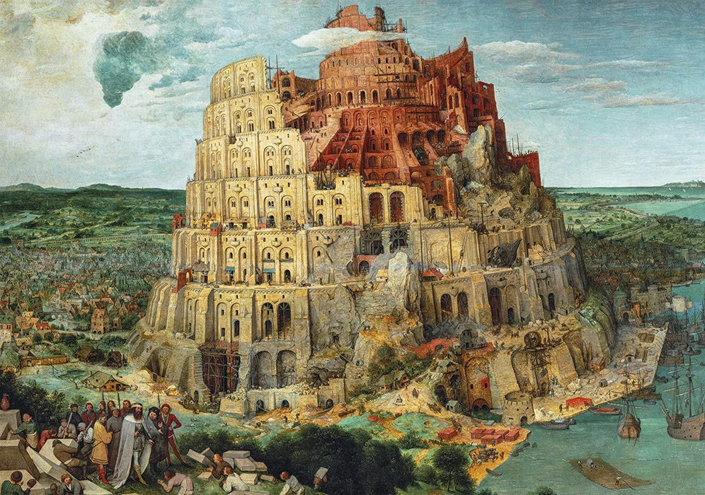 Rompecabezas Torre de Babel Bruegel 1500 Piezas