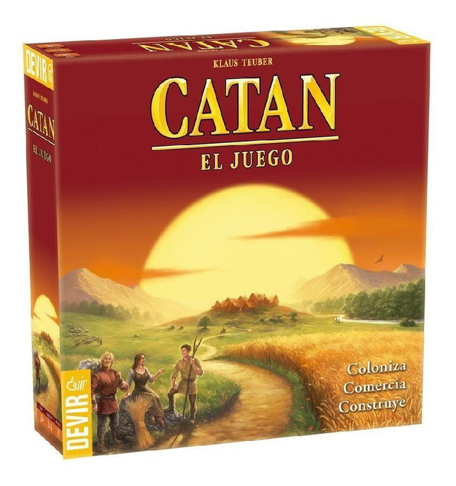 Paquete Catan El Juego + Ampliación 5-6 jug+ Juego De Cartas
