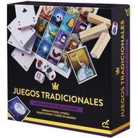 Juegos 3 en 1 Lotería, Póker, Torre Madera Familiar - 2
