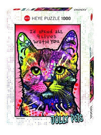 Jolly Pets Gato Rompecabezas De 1000 Piezas Heye - 1