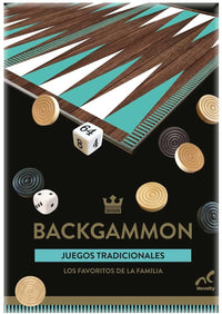 Juego De Mesa Backgammon , Clásico, Madera - 4
