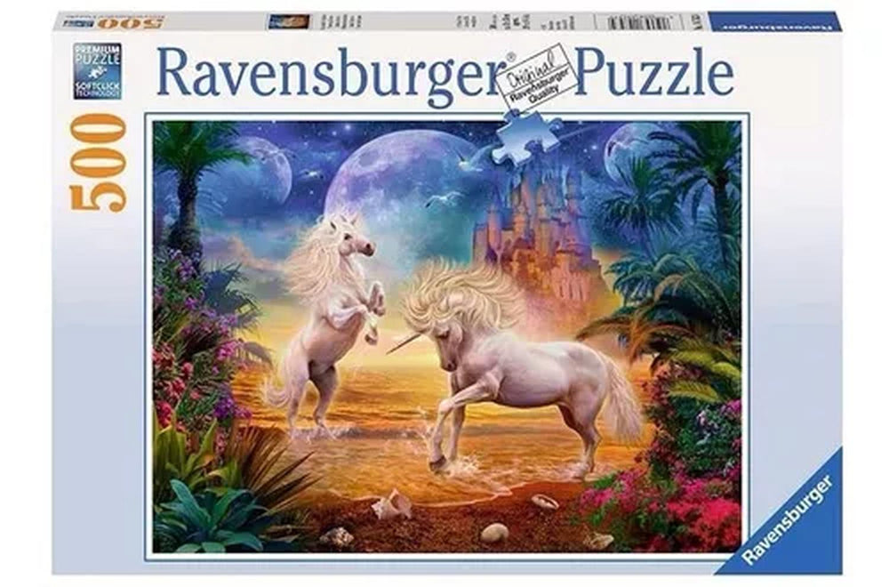 Rompecabezas Unicornios Fantasticos 500 Piezas Ravensburger