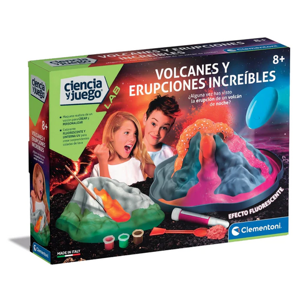 Laboratorio de Volcan Brilla en la Oscuridad