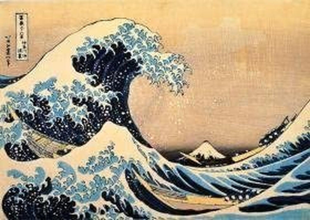 Rompecabezas The Great Wave Off Kanagaw 1000 Piezas Tomax
