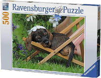 Labrador En Invierno Rompecabezas De 500 Piezas Ravensburger - 1