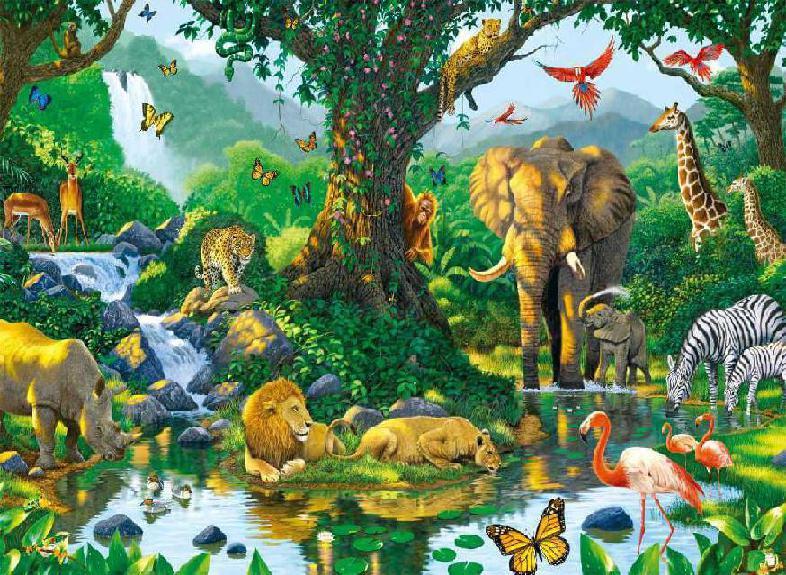 Jungla En Armonia Rompecabezas De 500 Piezas Ravensburger