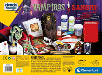 Experimentos Vampiros Y Sangre Ciencia Y Juego Clementoni - 3