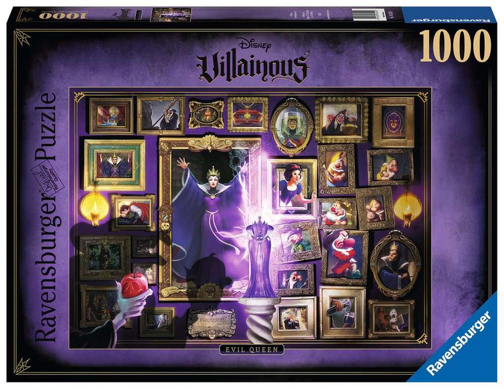 Rompecabezas Disney Villanos Evil Queen 1000 Piezas Ravensburger