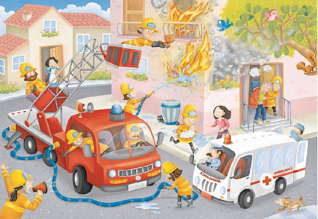 Bomberos Al Rescate Rompecabezas De Ravensburger