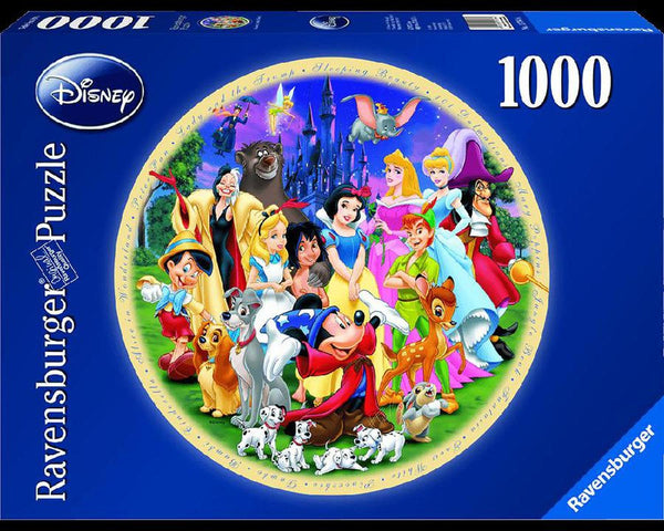 Rompecabezas Los Famosos De Disney 1000 Piezas Ravensburger
