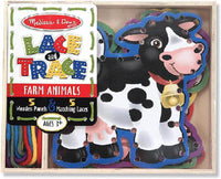 Figuras Para Ensarte De Animales De Granja - 3