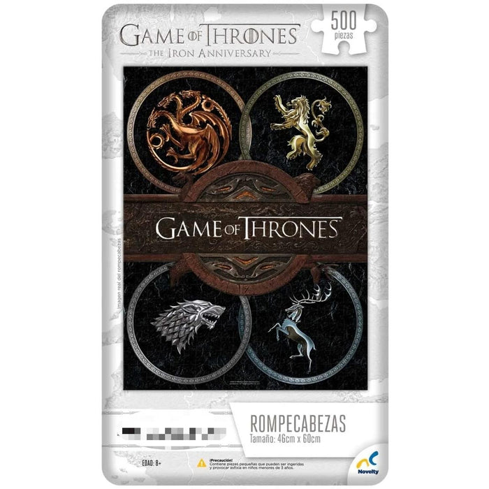 Rompecabezas Colección Game Of Thrones 500 Piezas