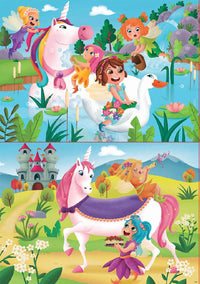 Rompecabezasunicornios Y Hadas 2 X 20 Pz- Educa - 2