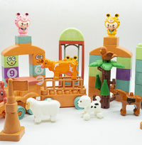 Blocks Para Armar Castillo de Animales 65 Piezas Bolsa - 2