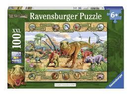 Dinosaurios Rompecabezas De 100 Piezas Ravensburger