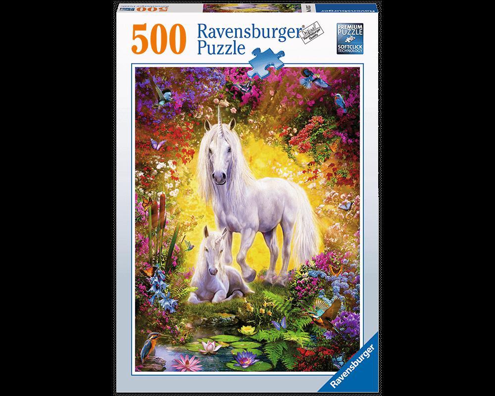 Rompecabezas Unicornios 500 Piezas Ravensburger