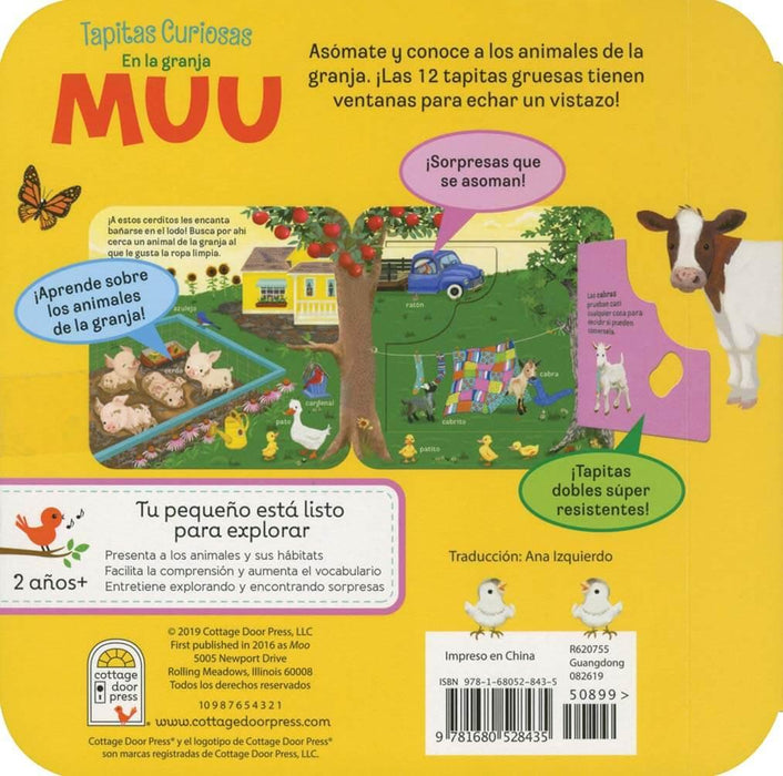 LIBRO TAPITAS CURIOSAS: EN LA GRANJA