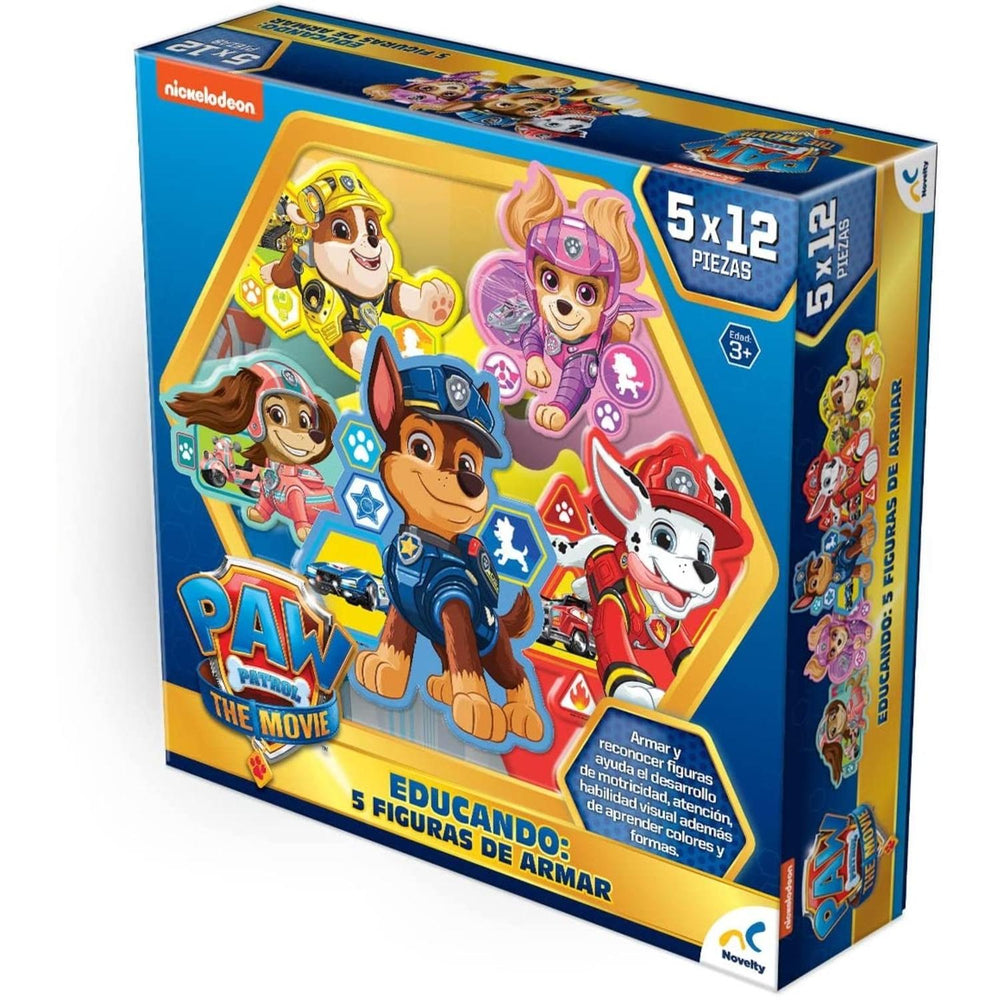 Rompecabezas 5 en 1 Paw Patrol The Movie