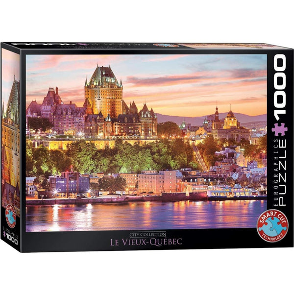 Rompecabezas Vista De Quebec 1000 Euro
