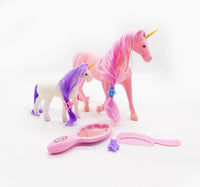 Set de 2 Unicornios con Accesorios y Establo - 3
