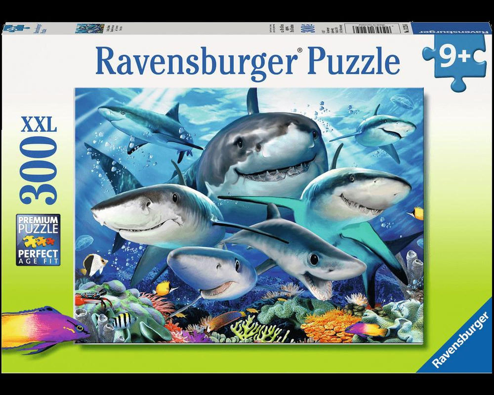 Rompecabezas Tiburones Sonrientes 300 Piezas Ravensburger
