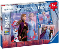 Rompecabezas Frozen II 3x49 piezas Ravensburger - 5