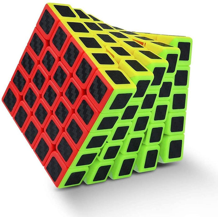 Set Cubos Magicos 2 + 3 + 4 + 5 - Carbon Fiber