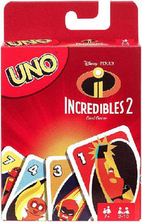 UNO JUEGO DE CARTAS INCREIBLES 2 - 1