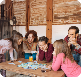 Adultos y familiares